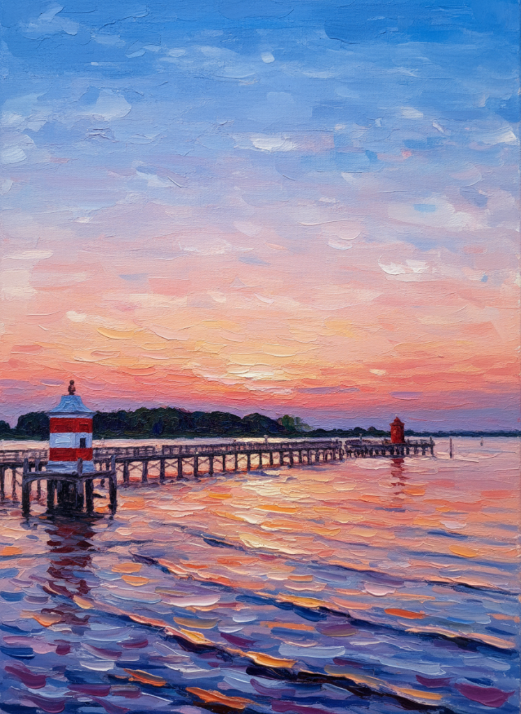 trasforma questa immagine nello stile di un dipinto ad olio, colori vivaci e pennellate visibili